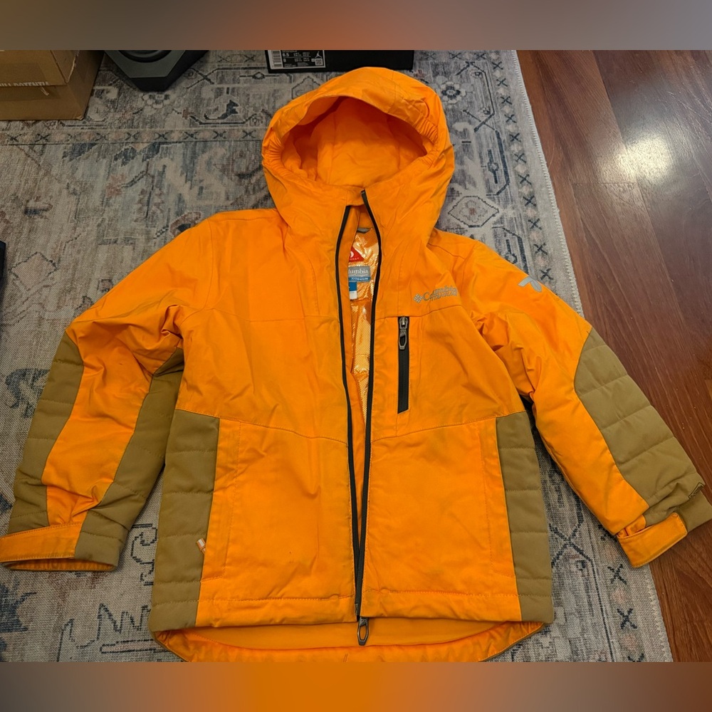 Columbia Vibrant Orange Jacket XS